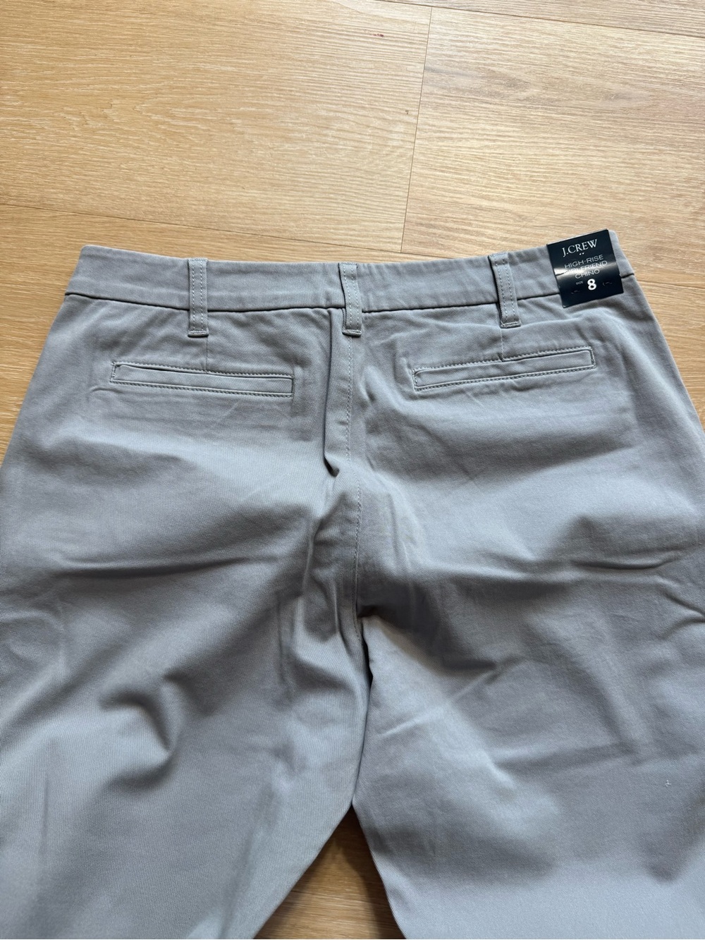 J. Crew High-Rise Women's Pants - Light Gray - Picture 5 of 9